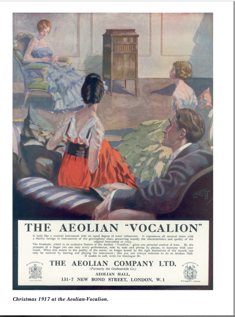 The Aeolian Vocalion Gramophone